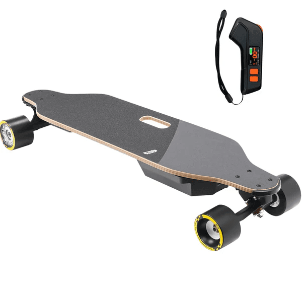 MEEPO V3 Max Electric Skateboard with Remote, Top Speed Up to 29 Mph, 4 Speed Smooth Braking, Easy Carry Handle Design, Suitable for Adults & Teens