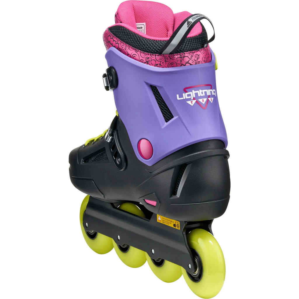 ROLLERBLADE Men's Lightning TRS Inline Skates, Color: Black/Purple/Pink, Size: 11/11.5 (86B0760170NZ11-11/11.5)