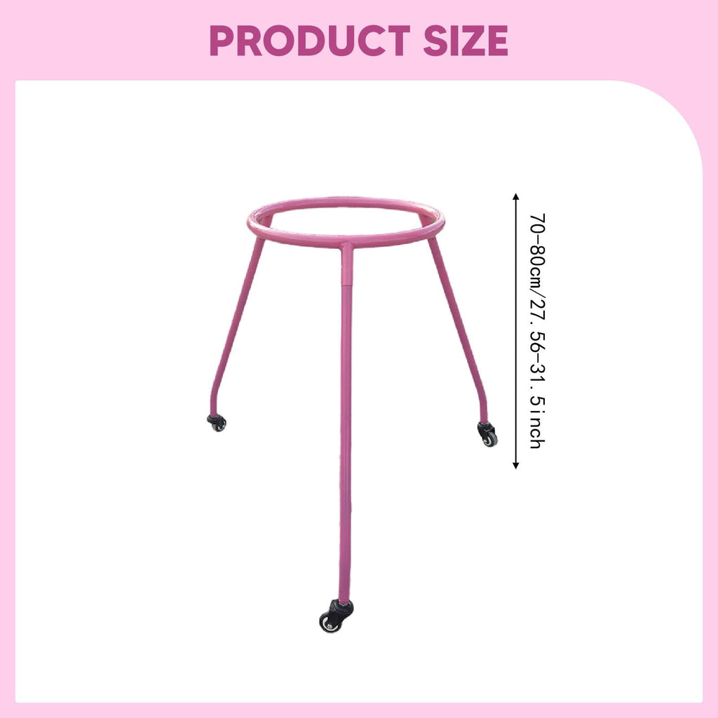 Aymzbd Adjustable Roller Skate Support for Children with A High-quality Steel Frame for Pink M