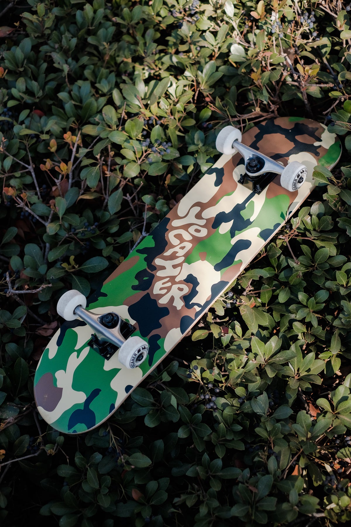 Yocaher Graphic Complete 31" x 7.75" Skateboard - Camo Series - Green (GC77124)