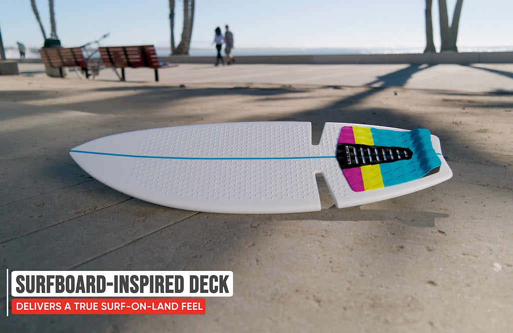 Razor RipSurf Caster Board - Multicolor, 76mm 360-Degree Pivoting Skateboard, for Child, Teen, Adult