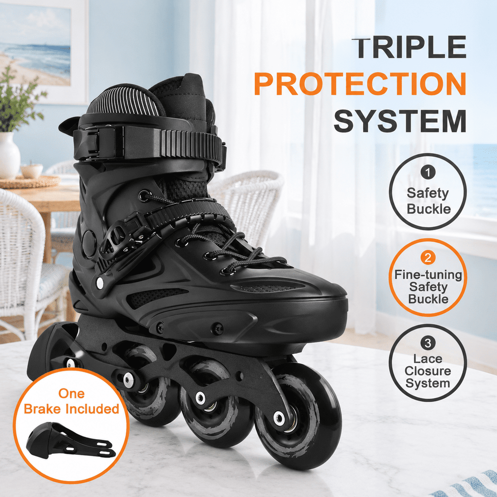 Inline Skates For Women Men Outdoor Street Roller Adult Male Female Professional Fitness Unisex