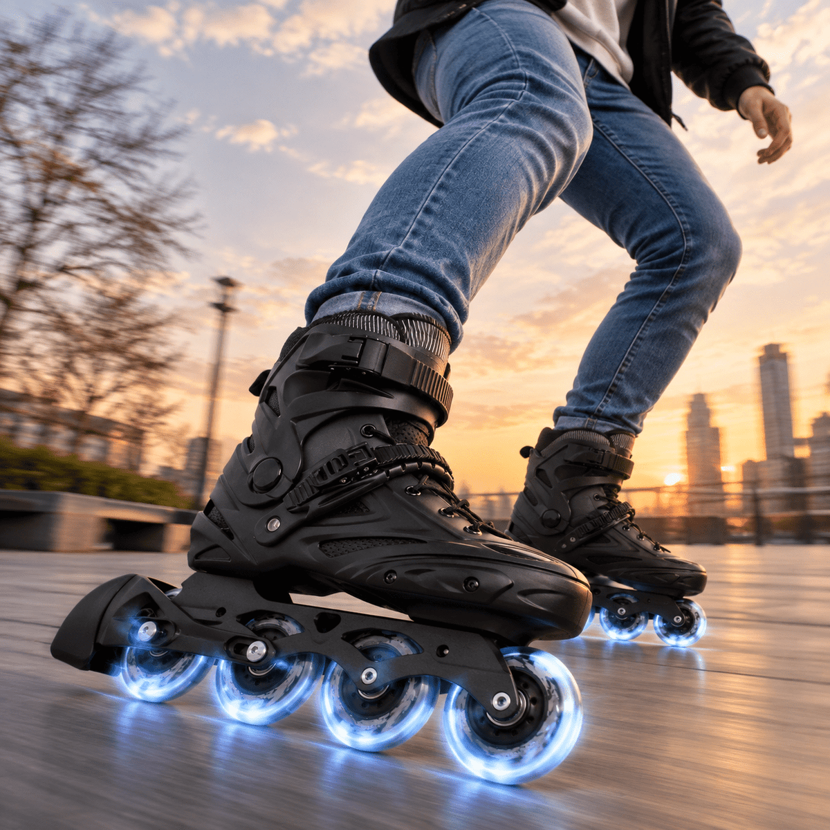 Inline Skates For Women Men Outdoor Street Roller Adult Male Female Professional Fitness Unisex