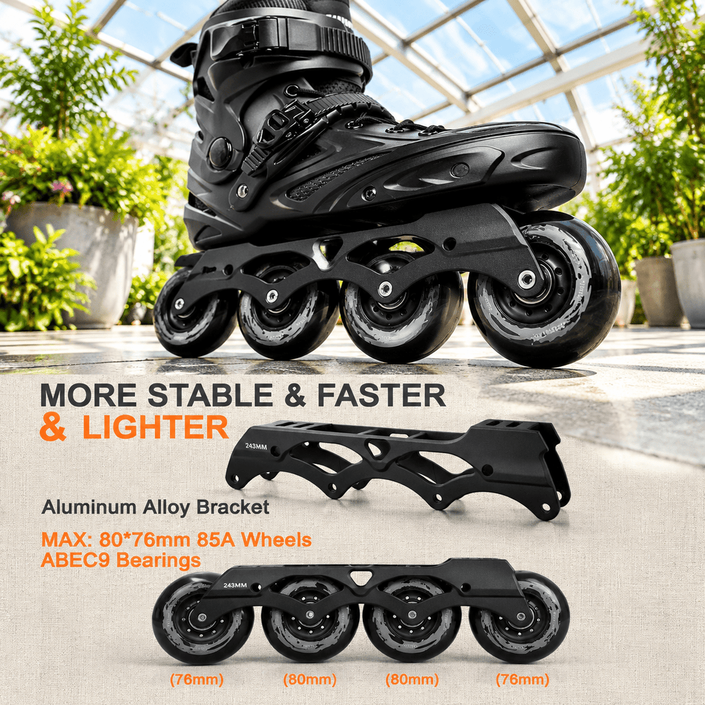 Inline Skates For Women Men Outdoor Street Roller Adult Male Female Professional Fitness Unisex