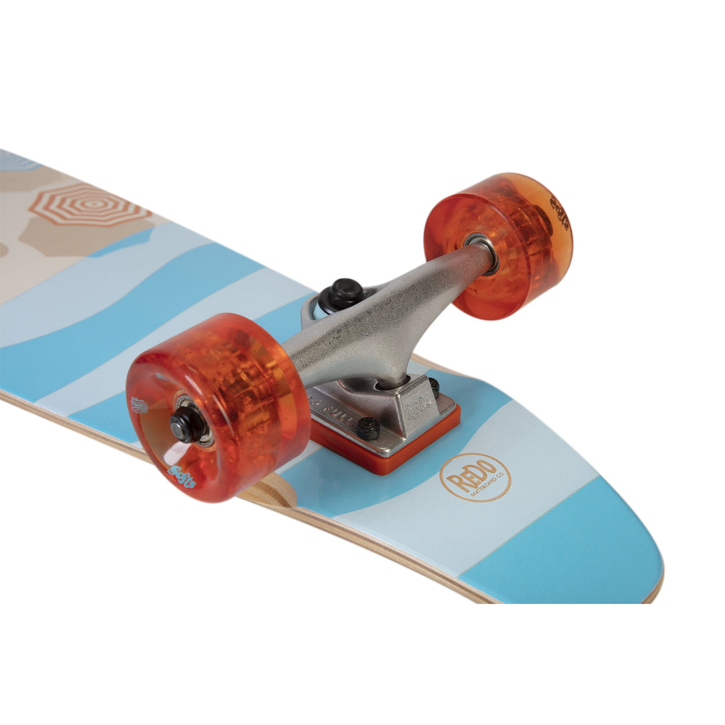 ReDo Skateboard 34.5" San Diego Umbrella Longboard for Boys Girls Kids Adults