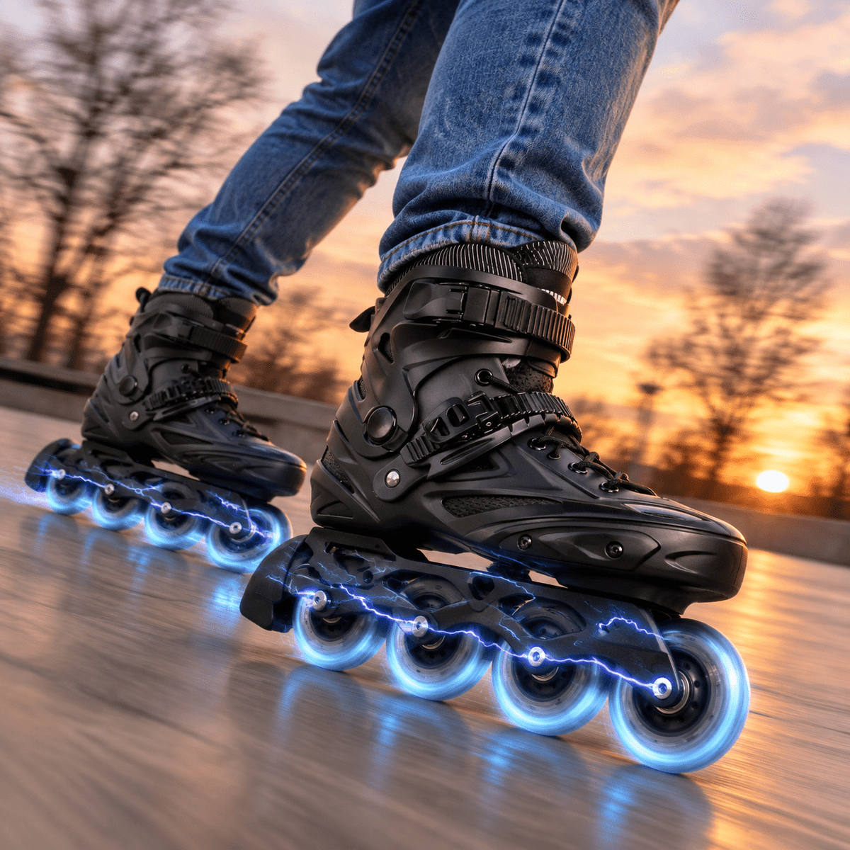 Inline Skates For Women Men Outdoor Street Roller Adult Male Female Professional Fitness Unisex