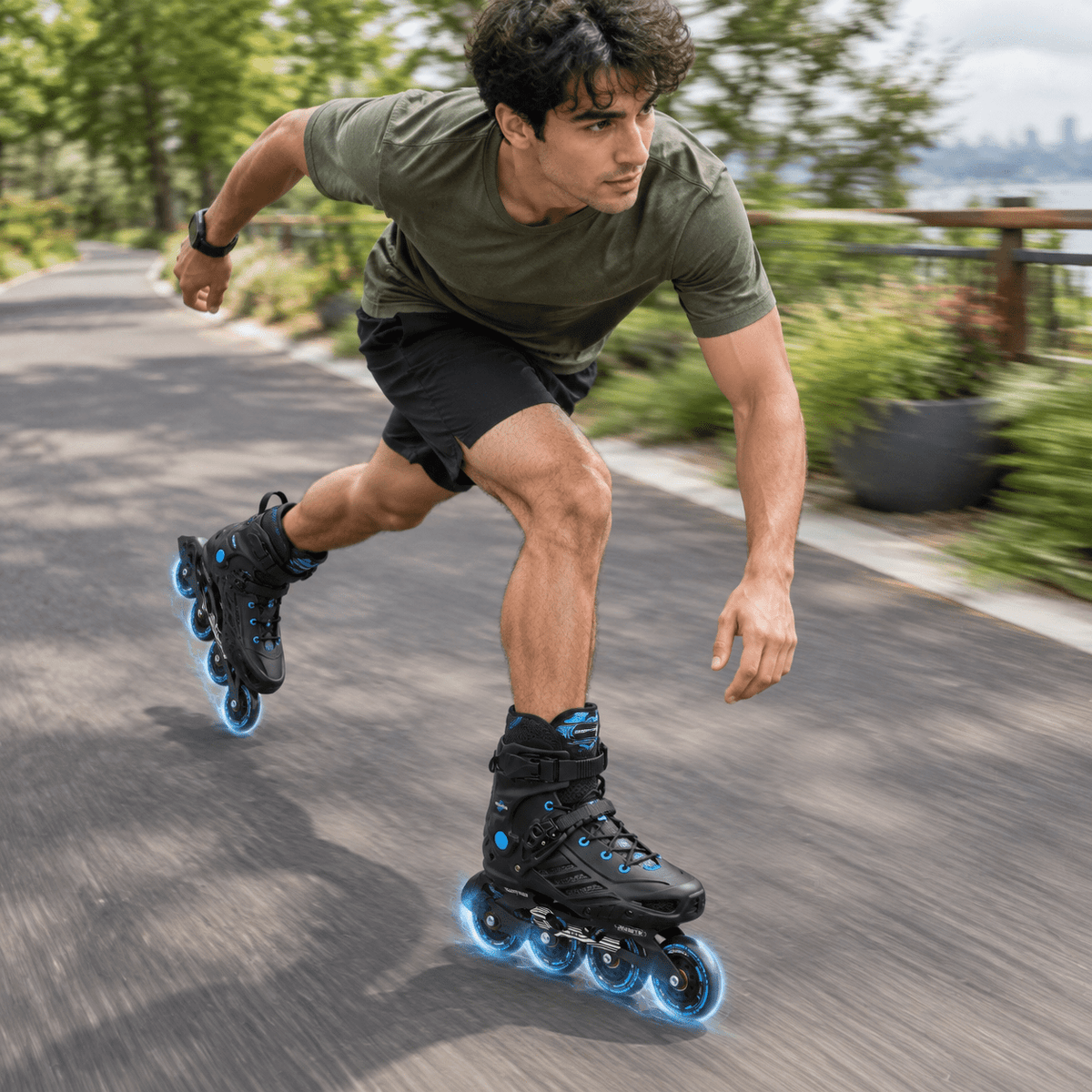 Inline Skates For Women Men Outdoor Street Roller Adult Male Female Professional Fitness Unisex