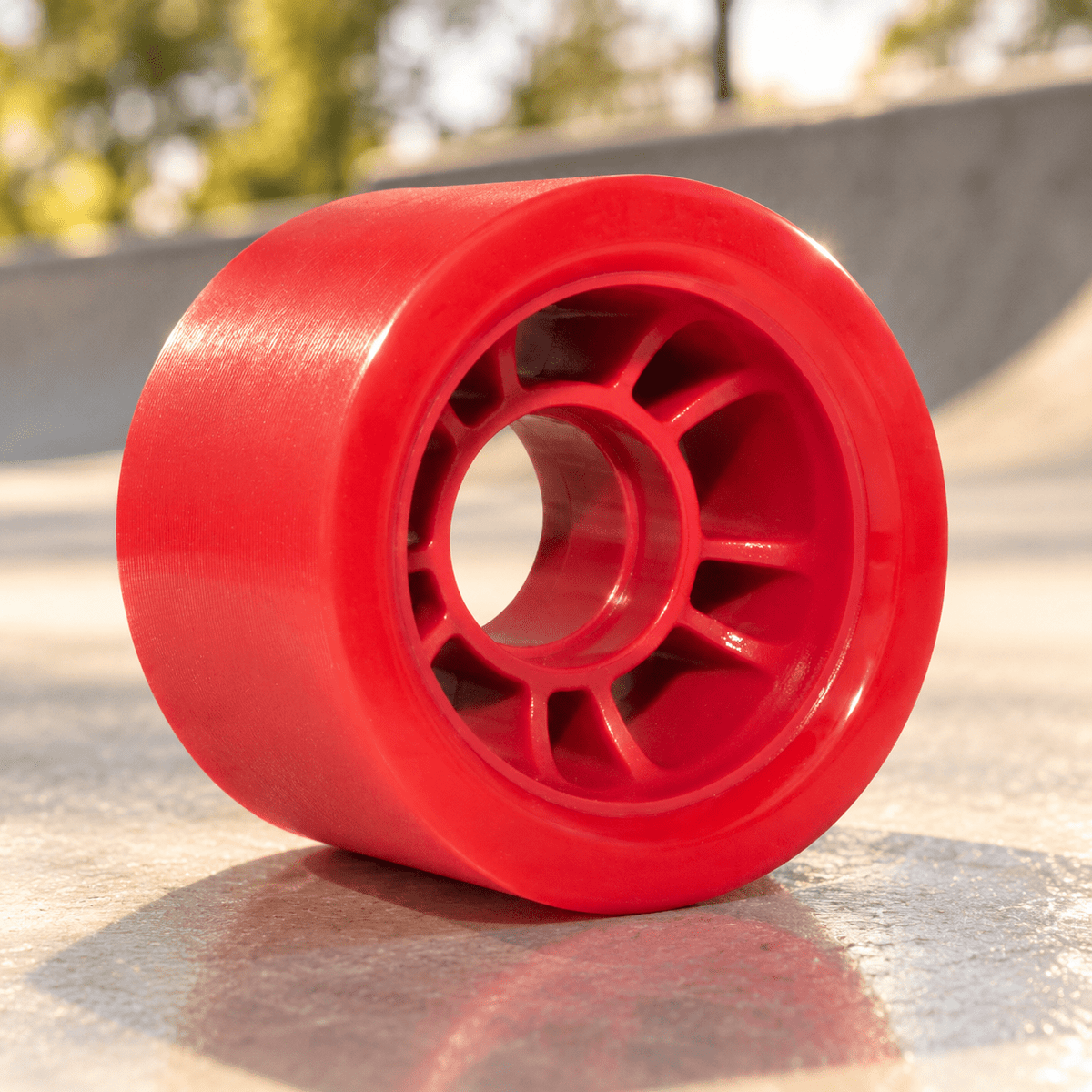 Blue 88A - Pack of 8 Roller & Inline Skate Replacement Wheels