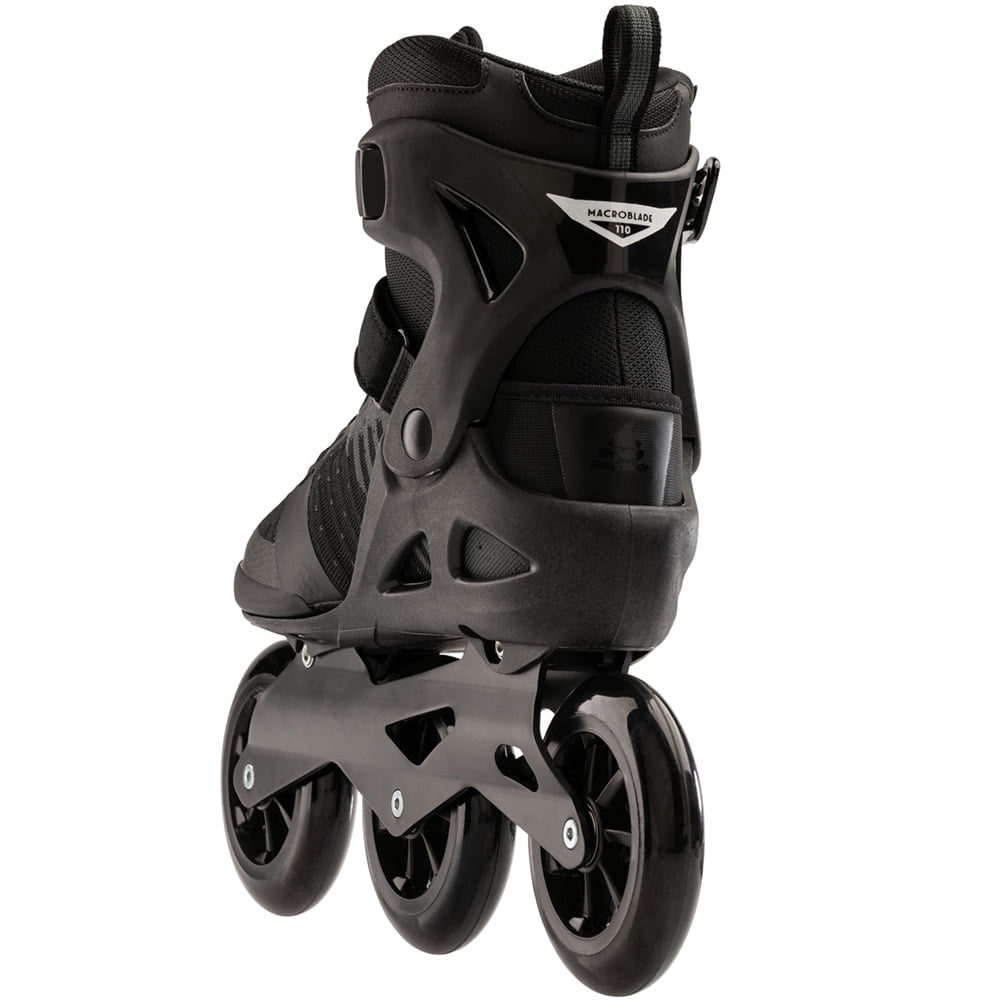 ROLLERBLADE MACROBLADE 110 3WD, Color: Black/Lime, Size: 7.5 (072204001A1-7.5)