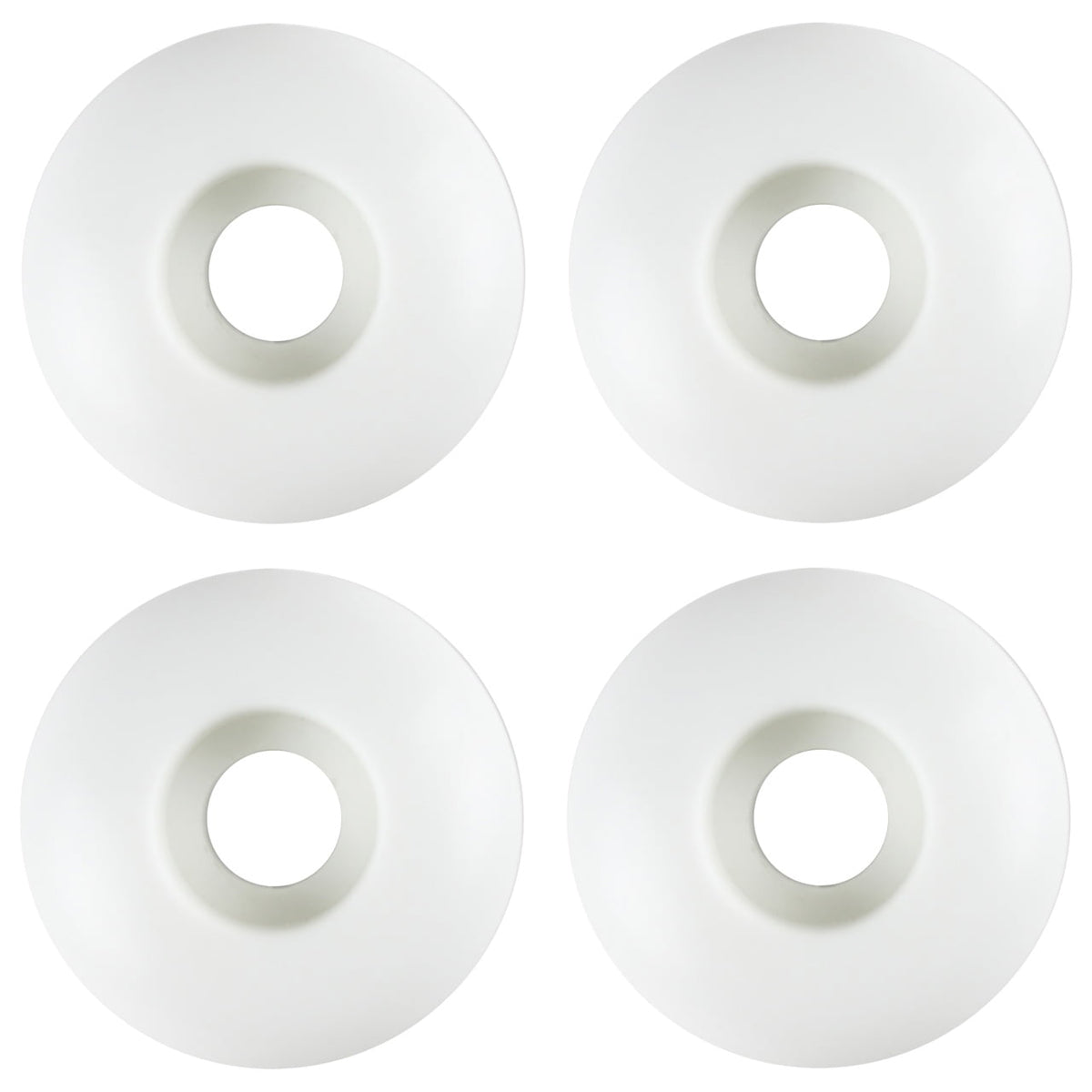 Moose Complete Skateboard Dip White 8.0" With Black Trucks and White Wheels
