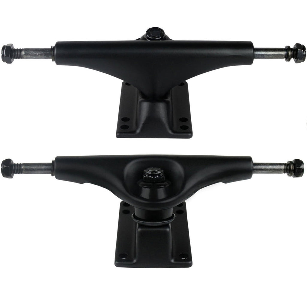 Moose Complete Skateboard Stain Blue 7.5" With Black Trucks and White Wheels