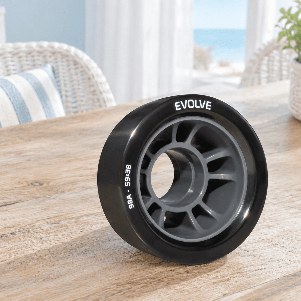 Blue 88A - Pack of 8 Roller & Inline Skate Replacement Wheels