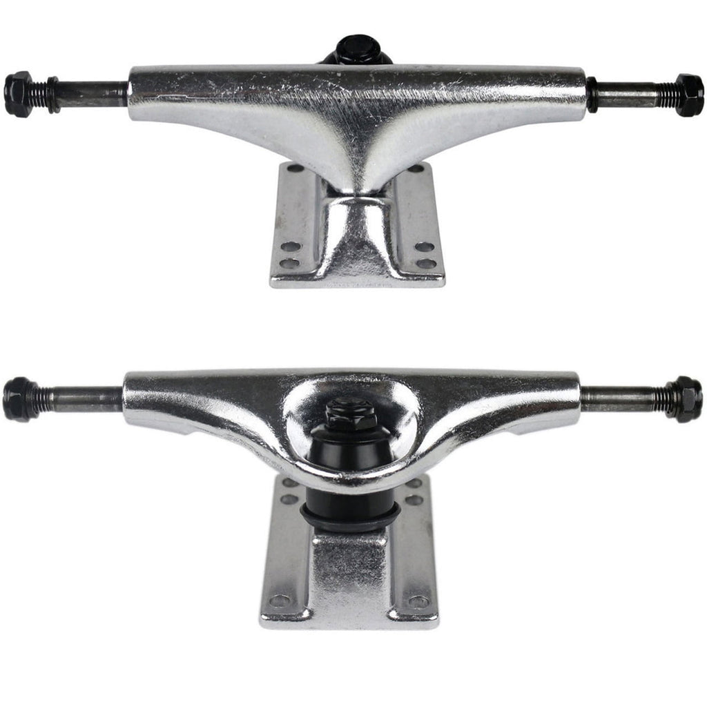 Blank Skateboard Complete 8.25" Red with Silver Trucks and Black Wheels