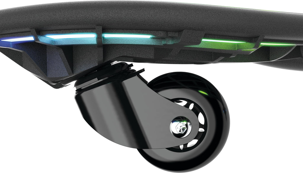 Razor Black Label Ripstik Ripster Light-up, Caster Skateboard with Multi-Color Lights, for Child 8+