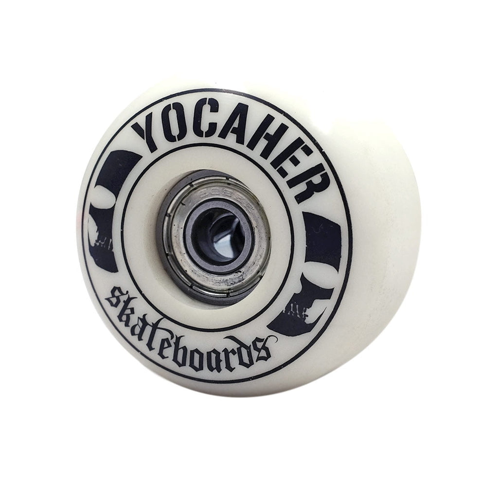Yocaher Assembled Skateboard 31" x 7.75" Pro Canadian Maple Skate Deck, Premium Grip Tape, ABEC-9 Bearing, 54mm skateboards wheels for all level tricks (Rockstar Kitty Cat - Pink Spiffy)
