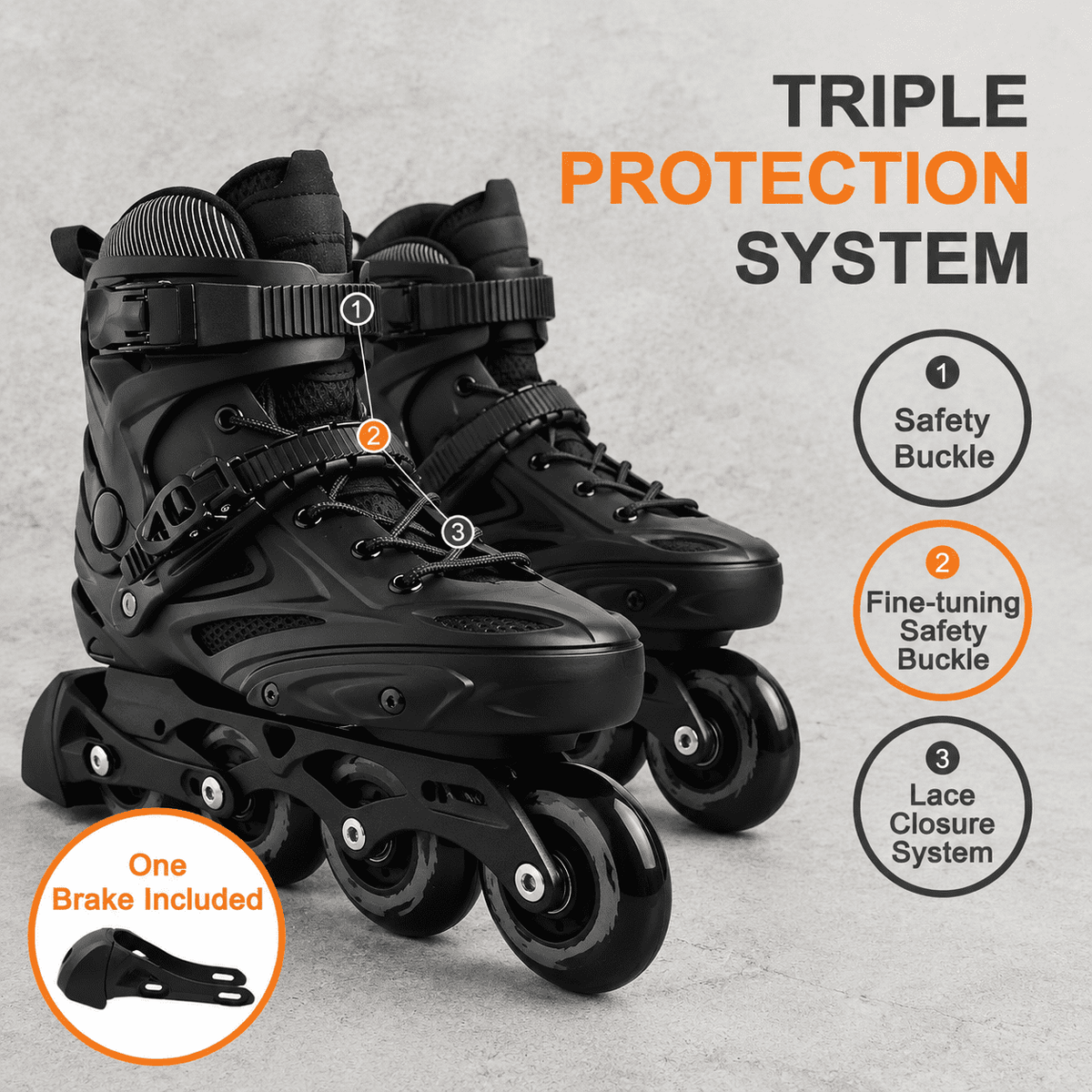 Inline Skates For Women Men Outdoor Street Roller Adult Male Female Professional Fitness Unisex