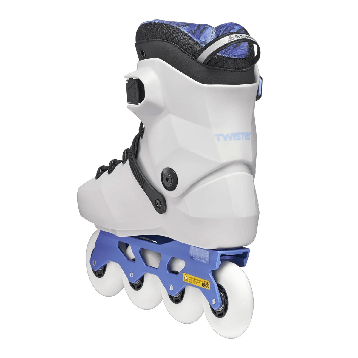 ROLLERBLADE Men's Twister XT Gray Pearl/Periwinkle Inline Skates, Size: 11/11.5