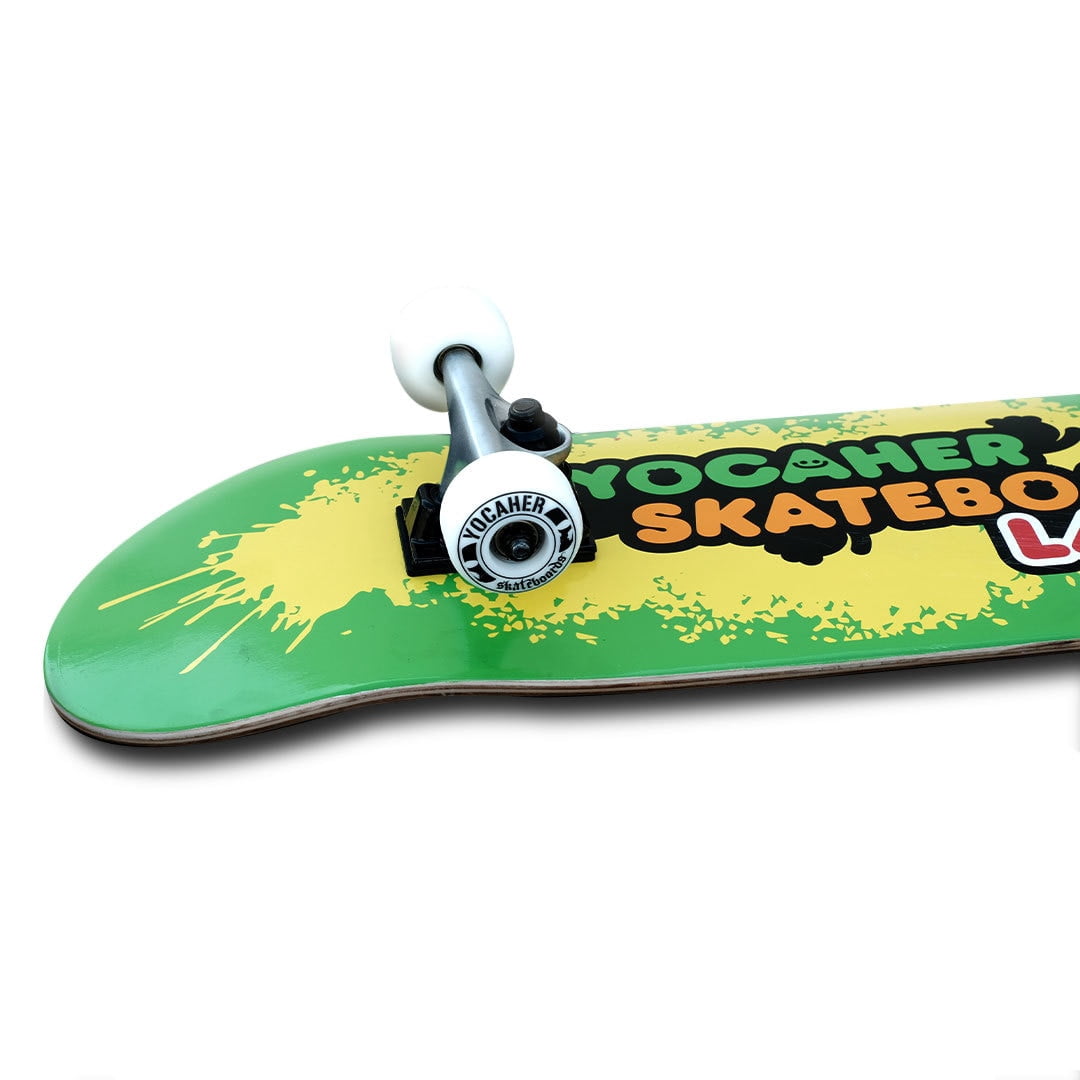 Yocaher Graphic Complete Skateboard 31" x 7.75" - CANDY Series - Sour
