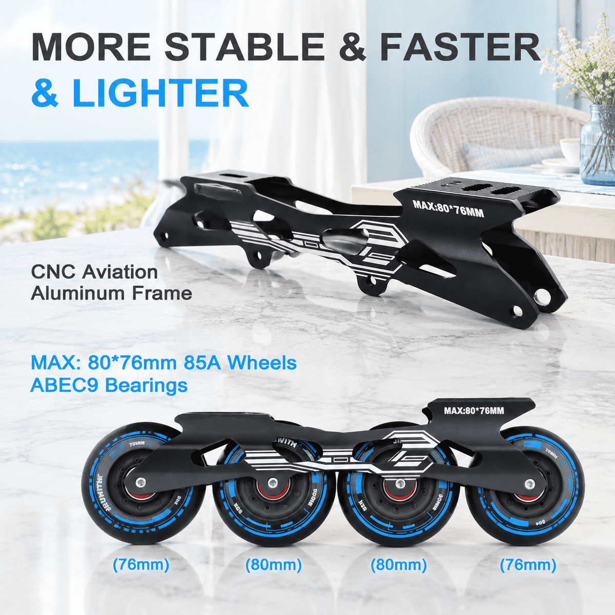 Inline Skates For Women Men Outdoor Street Roller Adult Male Female Professional Fitness Unisex