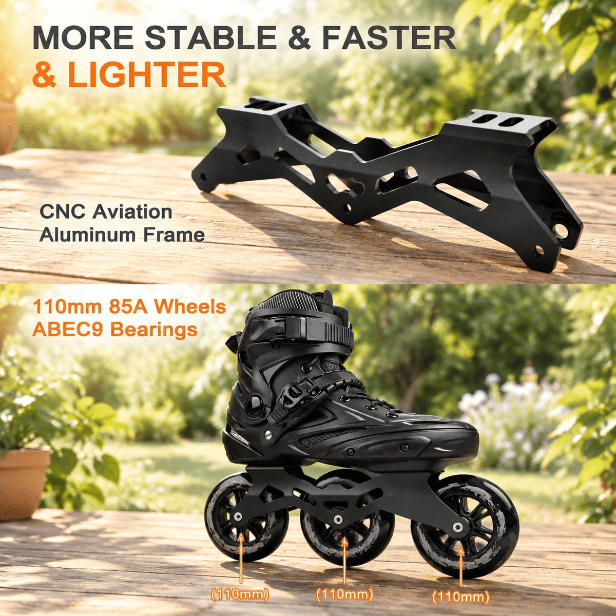 Inline Skates For Men Women 3 Wheel Roller Male Female High Performance Fitness Speed Racing Adult And Unisex