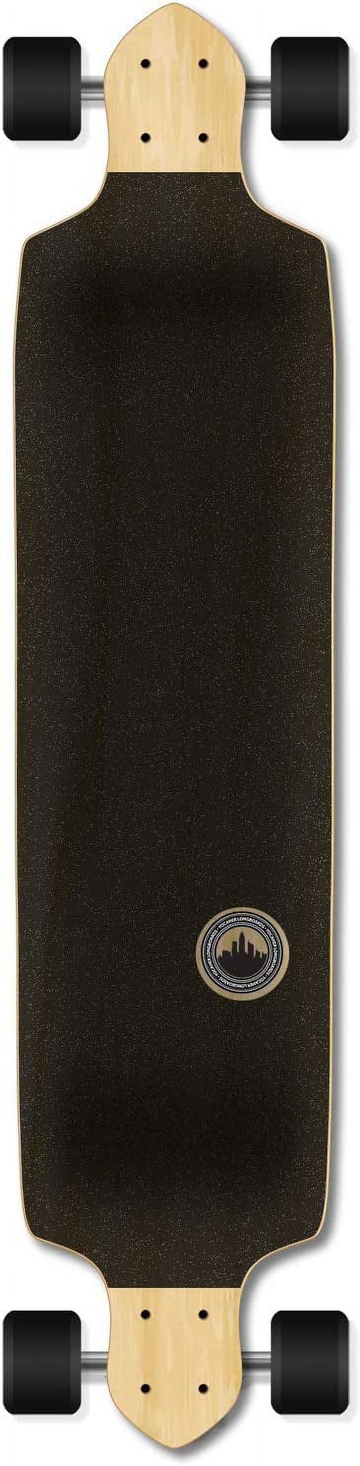 Yocaher Drop Down Maple Longboard Skateboard Complete with ABEC-9 Bearings and Griptape
