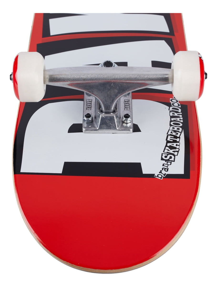 Baker Brand Logo Complete Skateboard 8.5 Black/White
