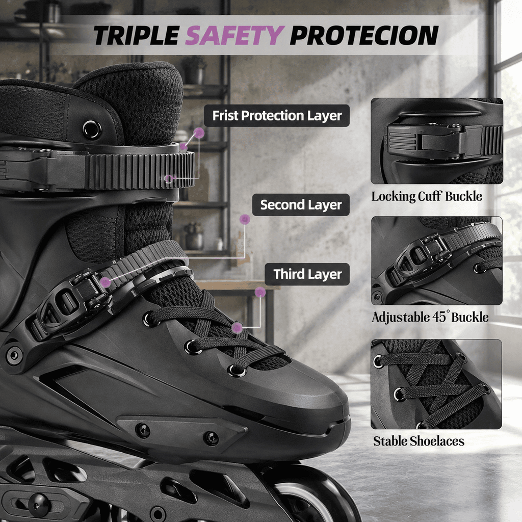 Professional Inline Skates For Women Men-tt