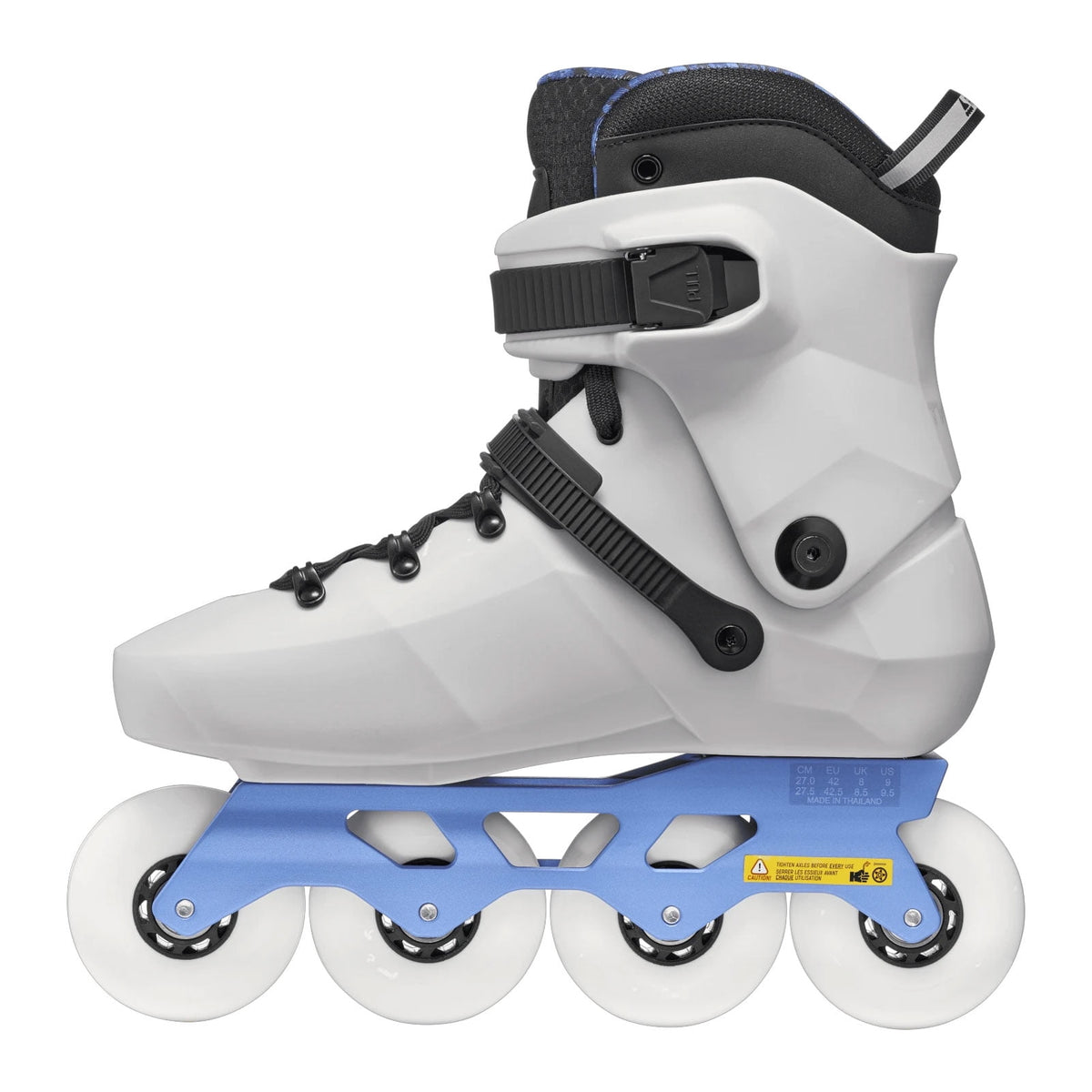 ROLLERBLADE Men's Twister XT Gray Pearl/Periwinkle Inline Skates, Size: 11/11.5