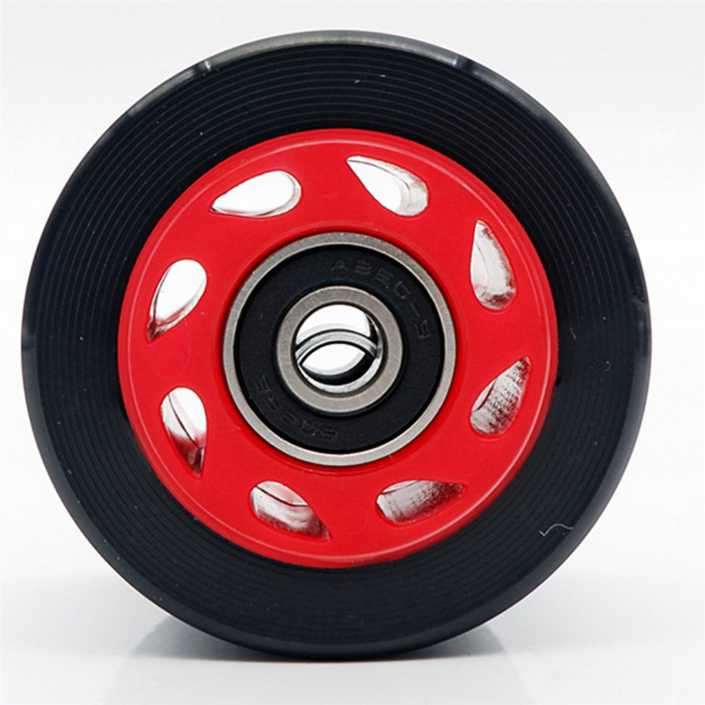 48Pack 95A 58mmx39mm,Indoor Quad Roller Skate Wheels,PU Wear- Wheels Double-Row Roller Skates Accessories