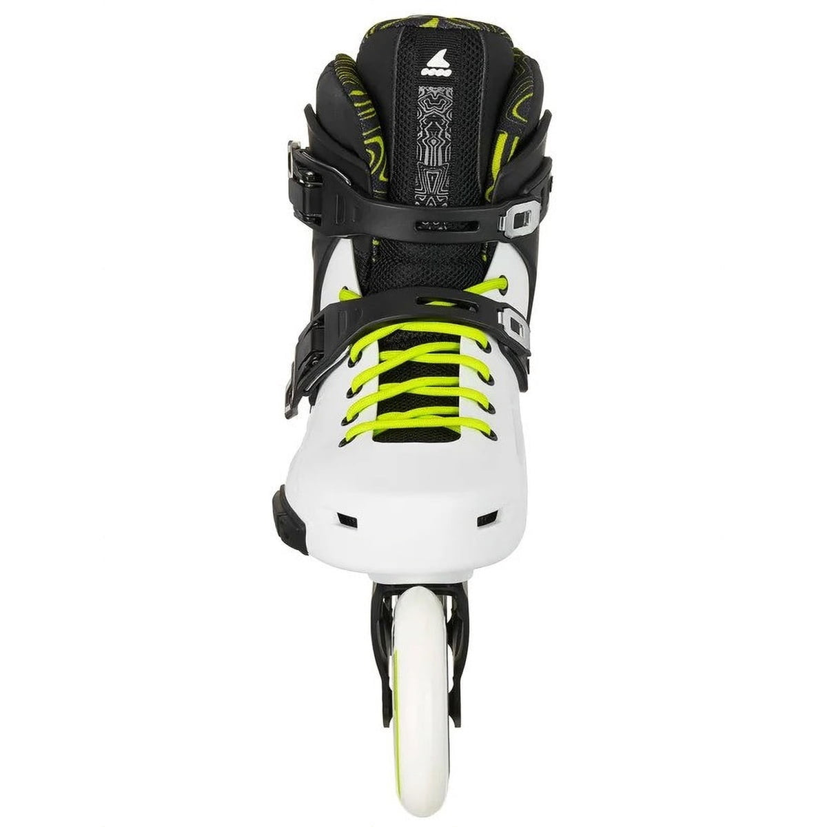 ROLLERBLADE Adult Unisex Lightning 110 White/Black Inline Skates, Size: 8