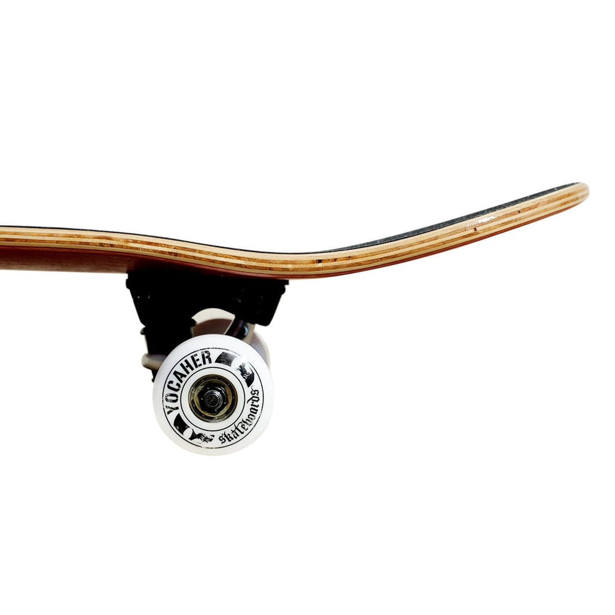 Yocaher Graphic Complete 31" x 7.75" Skateboard - Samurai Series - Girl Samurai Gold Dragon