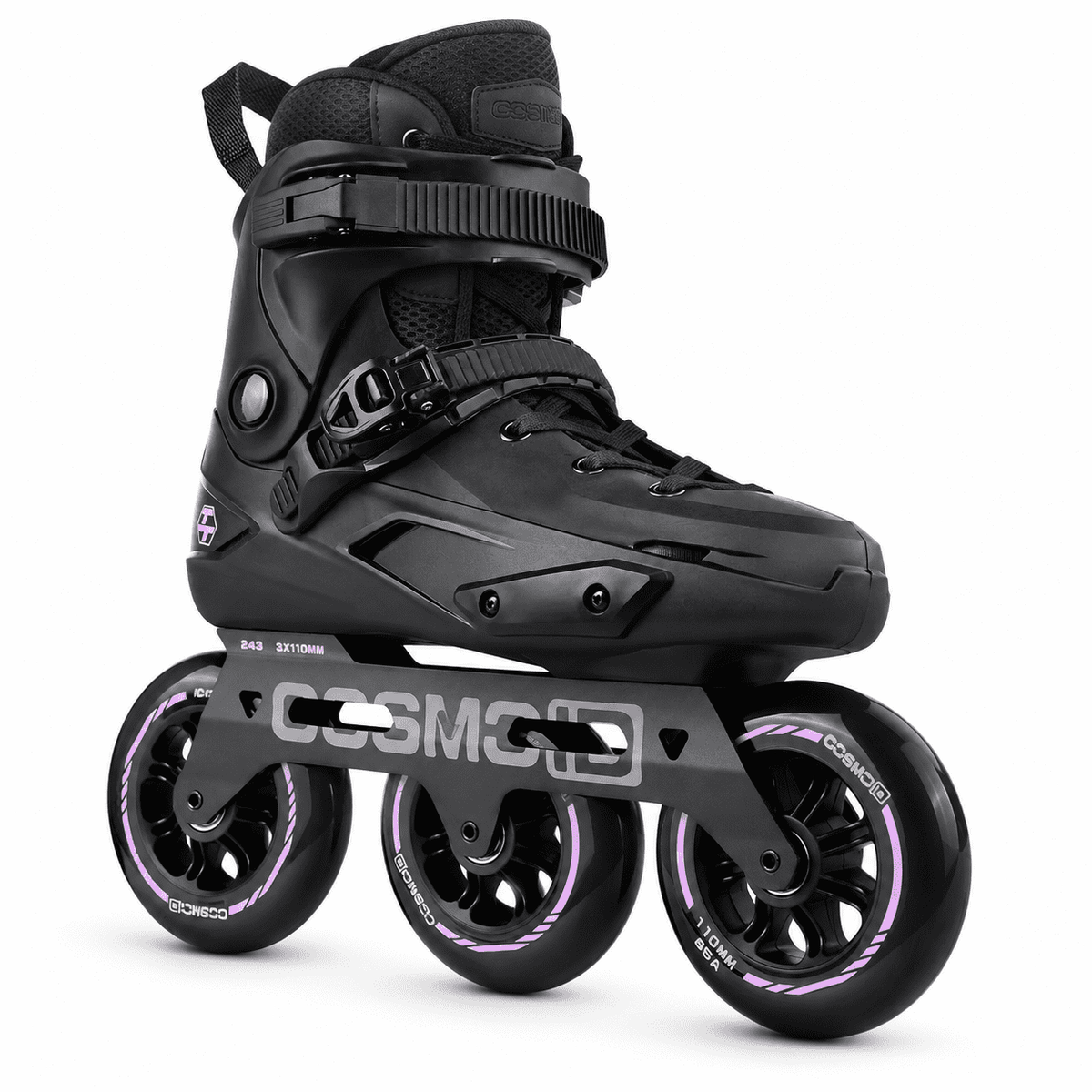 Adult Inline Skates, USM10.5-11/USL11-11.5, 3-Wheel High Performance Fitness Roller Skates for Indoor Outdoor Use