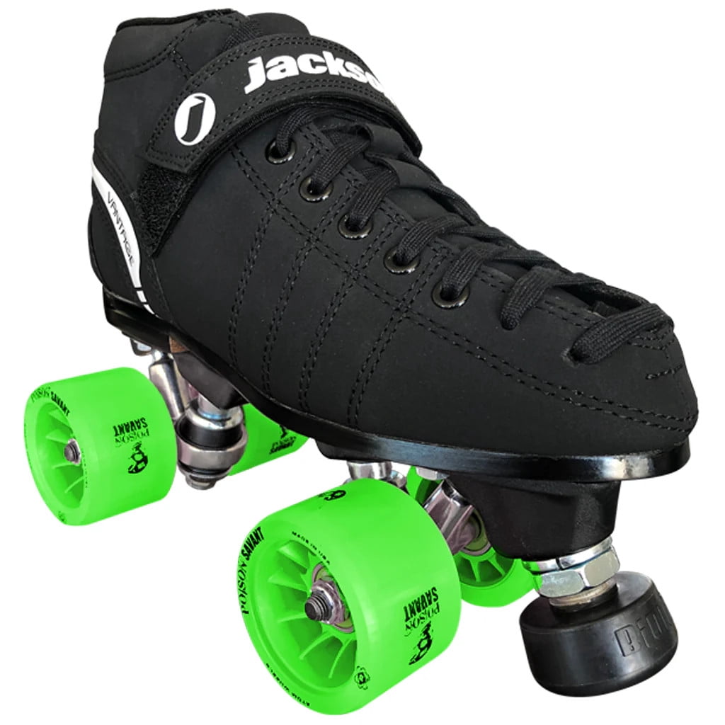 Atom Quad Outdoor/Indoor Roller Skates - VIP Nylon Women's Derby Package