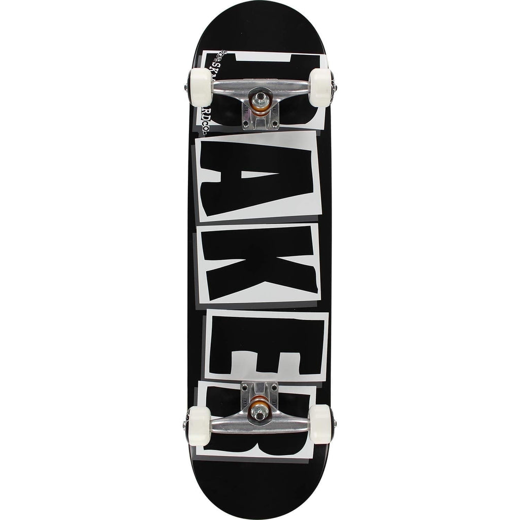 Baker Brand Logo Complete Skateboard 8.5 Black/White