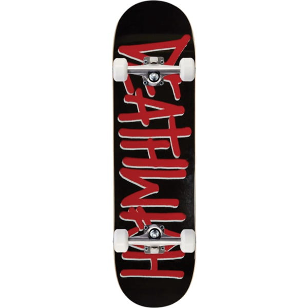 Deathwish Skateboards Deathspray Black / Red Skateboard Deck - 8.25" x 32" (Deck Only)