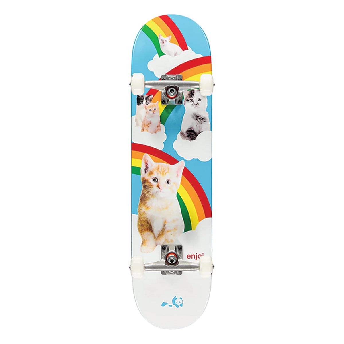 Enjoi Kitten Dreams Soft Top Multi Complete Skateboard - 6.75"