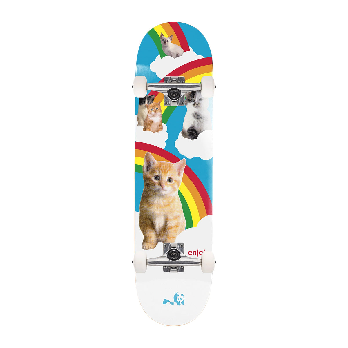 Enjoi Kitten Dreams Soft Top Multi Complete Skateboard - 6.75"