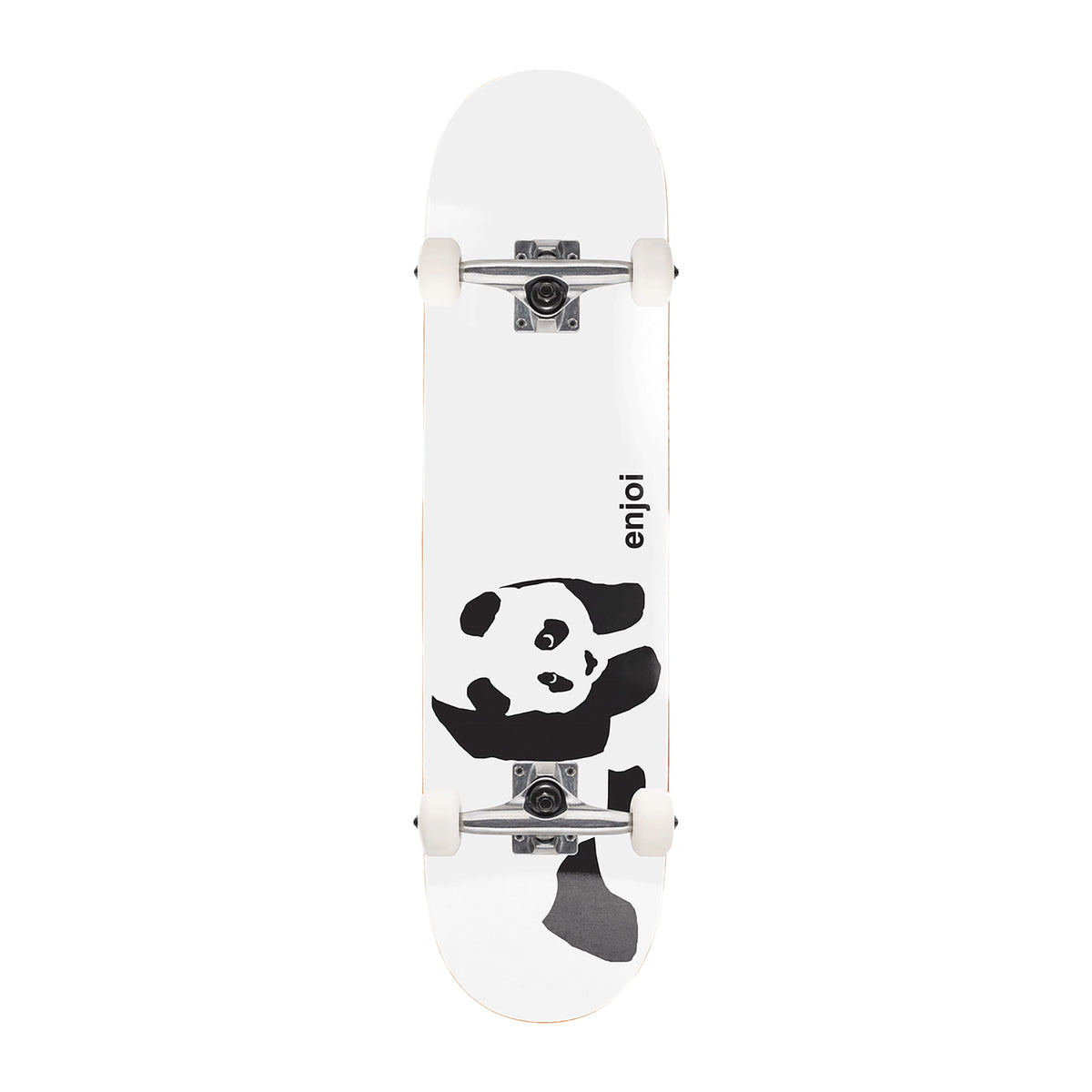 Enjoi Whitey Panda White Complete Skateboard - 8.5"