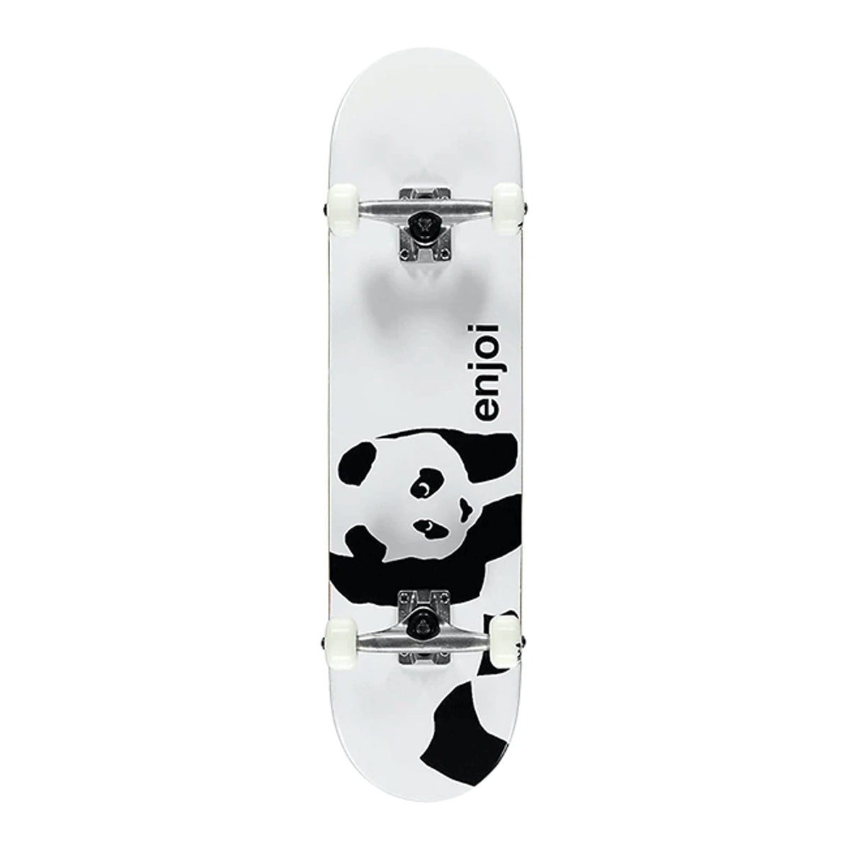 Enjoi Whitey Panda White Complete Skateboard - 8.5"