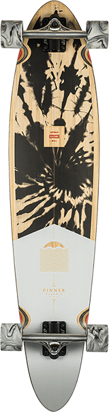 Globe Pinner Classic Complete Skateboard 9X40 Bamboo/Black Dye