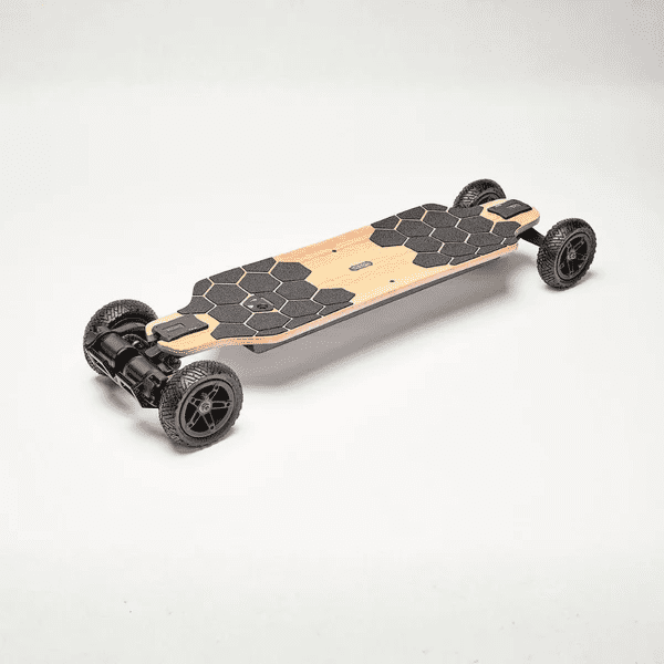 MEEPO Bamboo Series Off-Road All Terrain Electric Skateboard, Ultra-Long 20-31 Miles Range Mountain Board, Highest 28-32 MPH Top Speed, Professional for Adult Riders