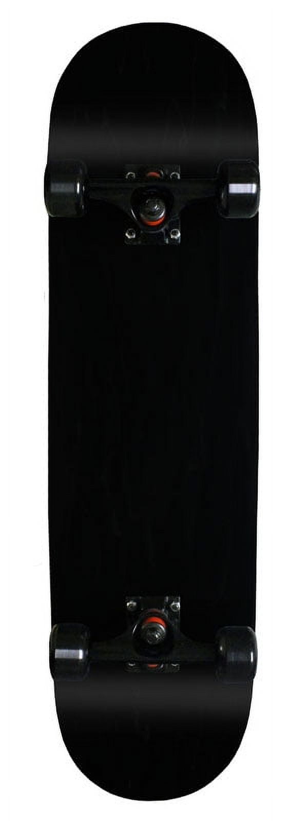 Moose Blank Pro Complete Skateboard Dip Black 8"