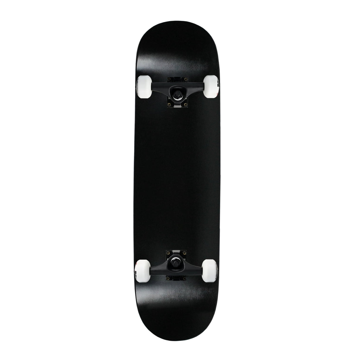 Moose Complete Skateboard Dipped Black 7.0" Black/White Assembled
