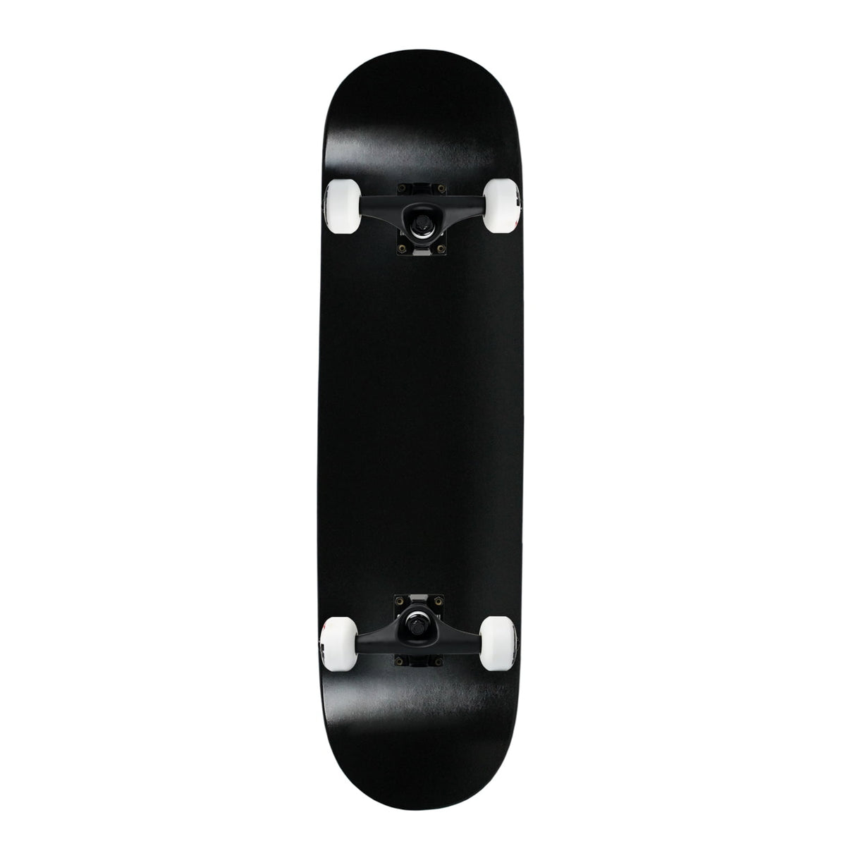 Moose Complete Skateboard Dipped Black 8.25" Black/White Assembled