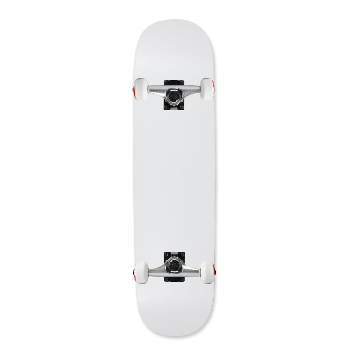 Moose Complete Skateboard Dipped White 8.25" Silver/White Assembled