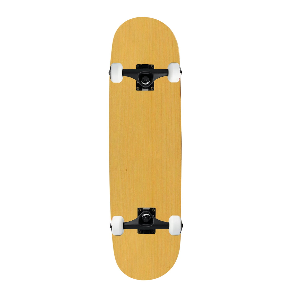 Moose Complete Skateboard Natural 7.0" Black/White Assembled