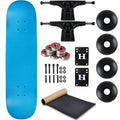 Moose Complete Skateboard Neon Blue 7.75" With Black Trucks and Black Wheels