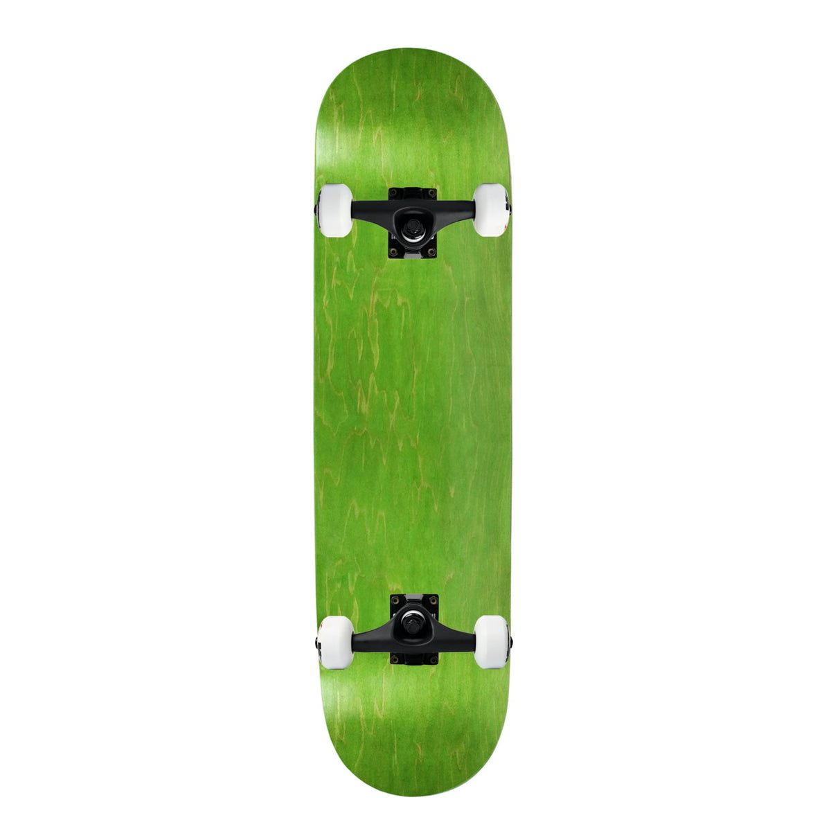 Moose Complete Skateboard Stained Green 8.25" Black/White Assembled