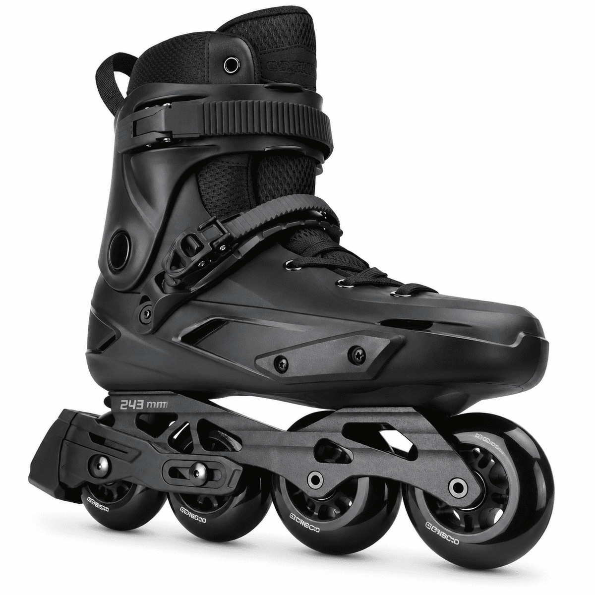 Black USM8-9/USL9-9.5 Professional Inline Skates for Adult Men and Women