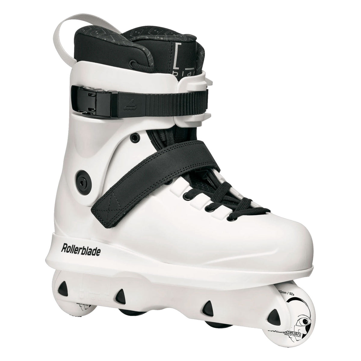 ROLLERBLADE Men's Blank Canvas White Inline Skates, Size: 8/.8.5